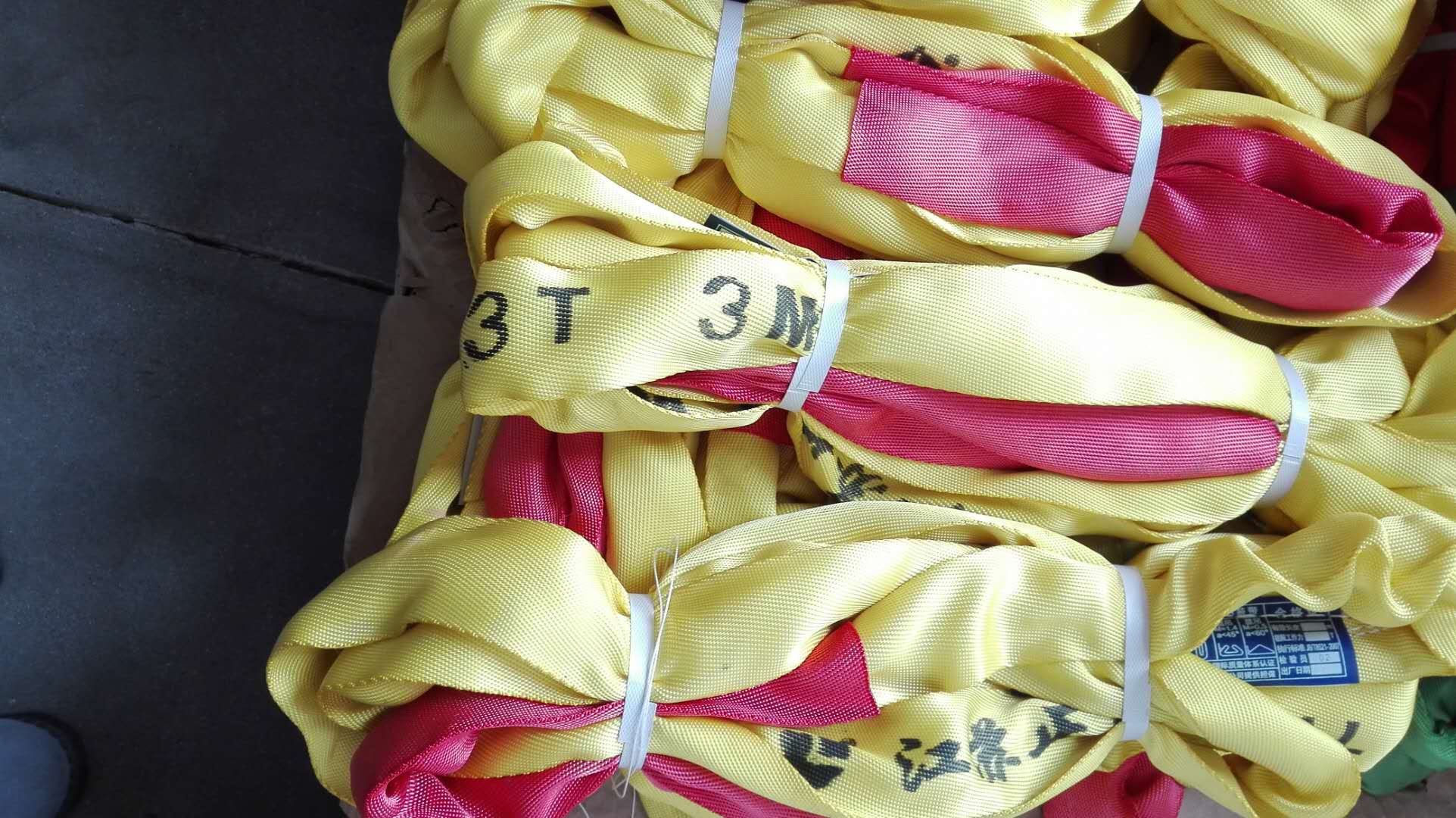 供應(yīng)江蘇正申索具廠家專業(yè)生產(chǎn)批發(fā)銷售環(huán)狀柔性吊裝帶，柔性吊裝帶