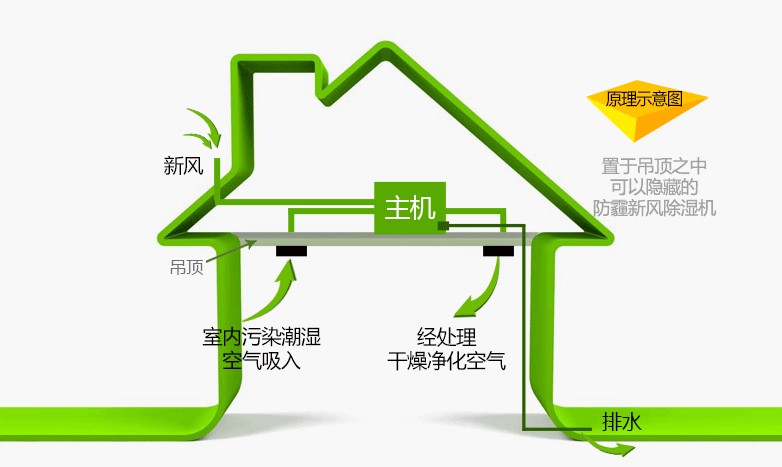 滄州防霧霾新風(fēng)除濕凈化一體機價格