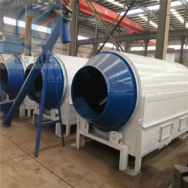 河南建礦小型沙子烘干機 電加熱轉筒烘干機