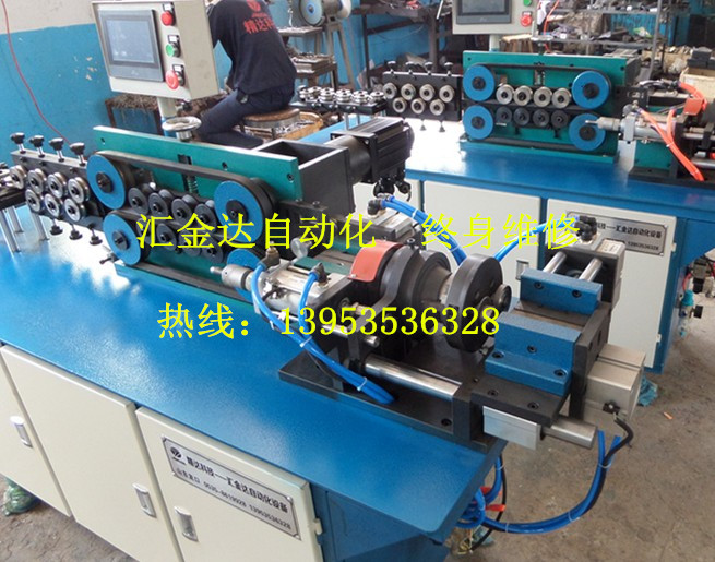天水鋁管自動校直開料機 鋁管自動校直開料機匯金達質量好