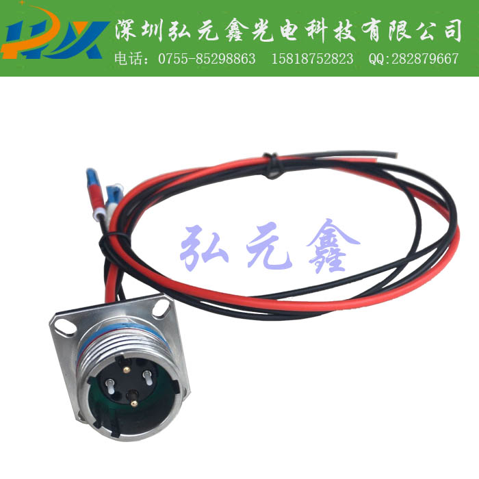 弘元鑫 廠家直銷(xiāo) J599系列2光2電預(yù)制光纜組件