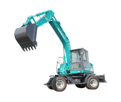 山河智能swe220w輪式挖掘機