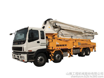 山推品牌廠家批發(fā)直供 49m臂架泵車