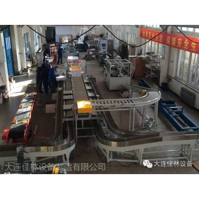 大連佳林面包裝箱機、蒸蛋糕\糕點計數(shù)包裝線