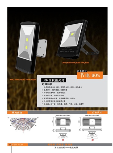單顆大功率LED燈具生產(chǎn)廠家、單顆大功率LED燈具外殼