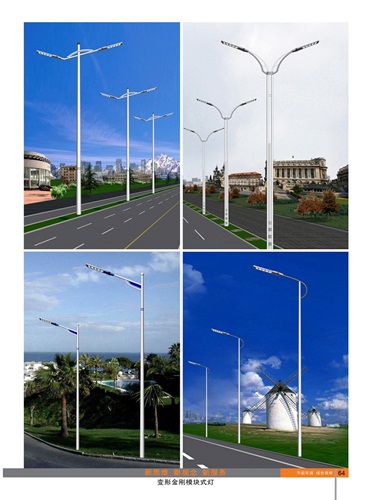 12米100W大功率LED道路燈、湖南大功率LED道路燈、長沙大功率LED道路燈