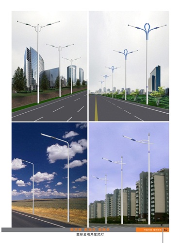 14米160W大功率LED中桿燈、寧夏大功率LED道路燈、銀川大功率LED道路燈