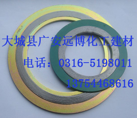 即墨市不銹鋼石墨纏繞墊片，金屬纏繞石墨墊片，即墨市壓力容器用金屬纏繞墊片