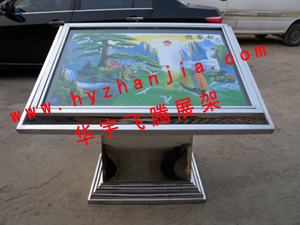 供應不銹鋼導向臺,大堂燈箱,鈦金燈箱,指示牌,小立牌,展示牌,引導臺