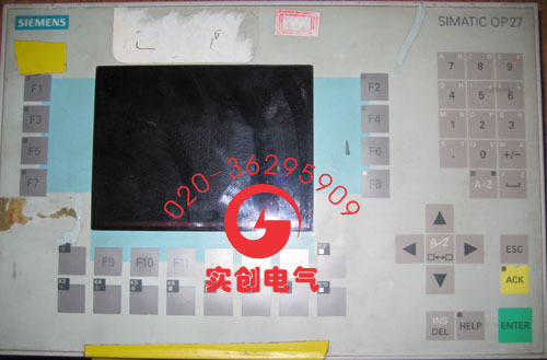 西門子OP25維修，廣州西門子OP27觸摸屏維修，人機界面維修