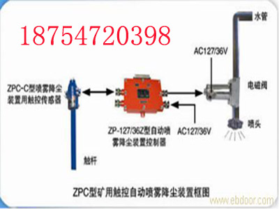 ZPC型礦用觸控自動噴霧降塵裝置