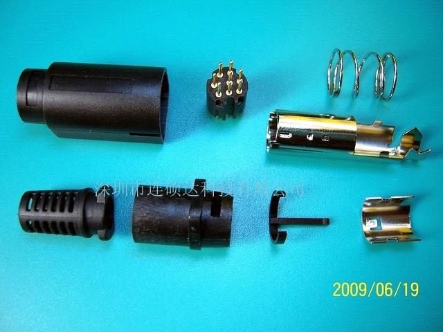 MINI DIN4，6，8，9件套，POWER DIN CONNECTOR