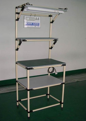 電子廠工作臺，精益管工作臺，精益工作臺