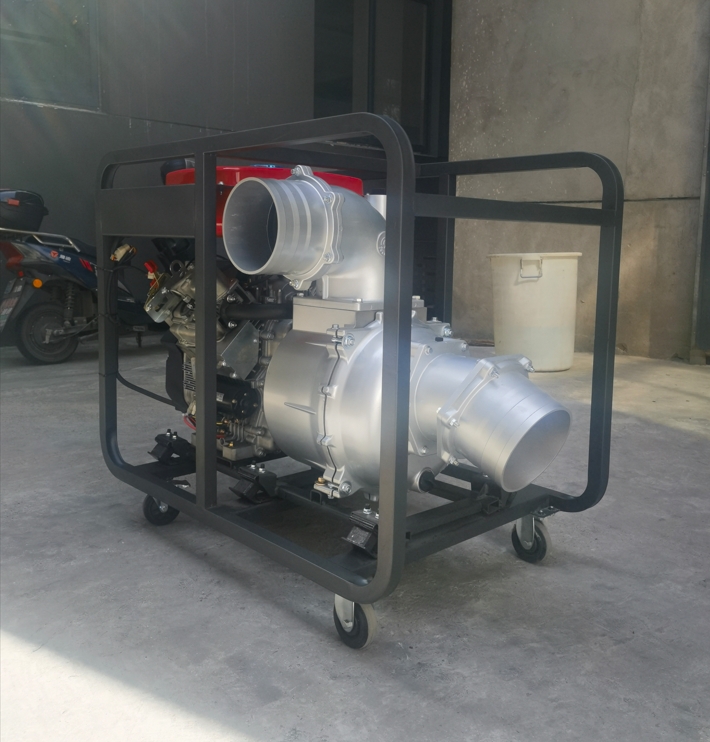 大口徑8寸防汛柴油機(jī)水泵廠家