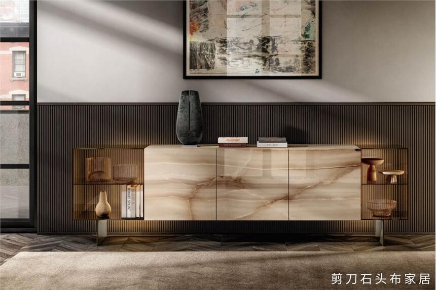 意大利懸浮家具品牌CASA LAGO這款進口邊柜，太驚艷！