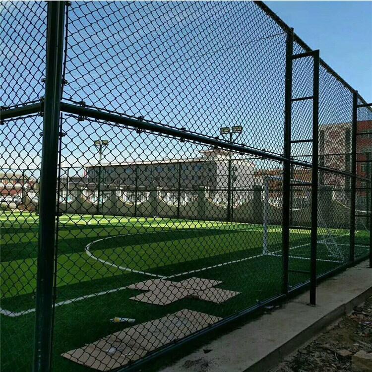 四川公園足球場鐵絲網(wǎng)圍欄足球場防護網(wǎng)場地圍網(wǎng)