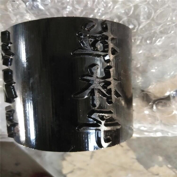 定做磚廠磚機(jī)配件刻字輪標(biāo)磚 多孔磚 加氣磚推板推頭滾字輪印字輪