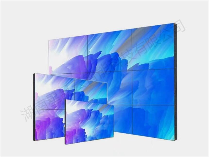 長沙華星46寸49寸55寸0.88mm0.17mm3.5mm拼縫液晶拼接屏批發(fā)安裝服務(wù)