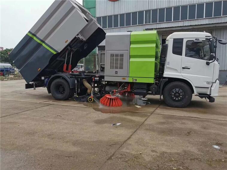 天錦洗掃車價(jià)格，天錦洗掃車廠家