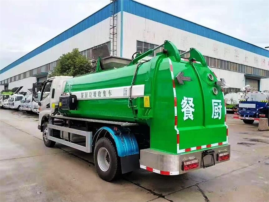 湖北5噸餐廚垃圾車(chē)多少錢(qián)？武漢隨州哪里賣(mài)泔水運(yùn)輸車(chē)