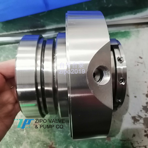 自貢化工泵2205不銹鋼雙端面集裝式機(jī)械密封ZCP200-200-250ABCI