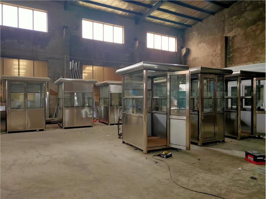 沈陽整體門衛(wèi)崗亭,暢銷款白鋼收費亭,歡迎客戶來電