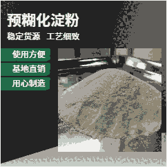 2024年全新建杰牌預糊化淀粉報價