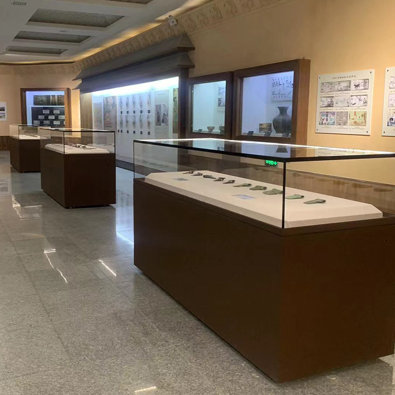 甘肅恒溫恒濕博物館展柜，甘肅科技館專用展柜，甘肅可移動式博物館展柜