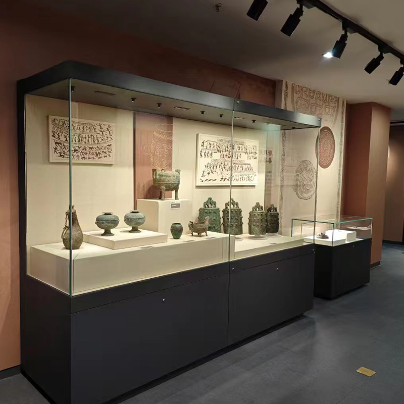 西安美術(shù)館展柜定制，西安文物展柜設(shè)計(jì)，西安博物館展柜價(jià)格