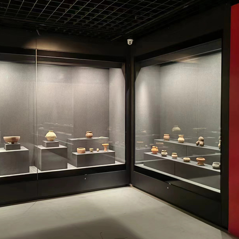 河北獨(dú)立博物館展柜，河北沿墻博物館展柜，河北組合博物館展柜