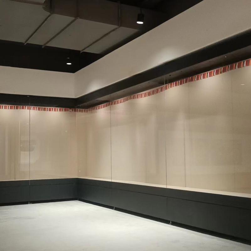 山西低反射博物館展柜，山西組合式博物館展柜，山西下沉式博物館展柜
