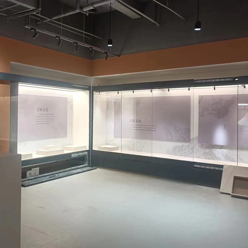 甘肅歷史博物館展柜，甘肅防火博物館展柜，甘肅古籍善本博物館展柜