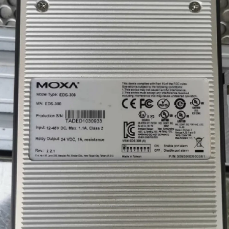 MOXA EDS-G308 EDS-G308-T 8口千兆非網(wǎng)管型工業(yè)以太網(wǎng)交換機(jī)