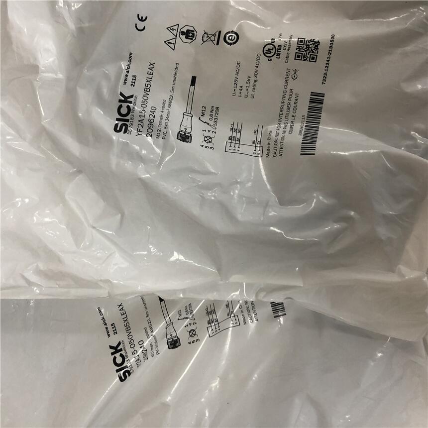 德國(guó)西克SICK 配件插頭YF2A15-050VB5XLEAX訂貨號(hào): 2096240