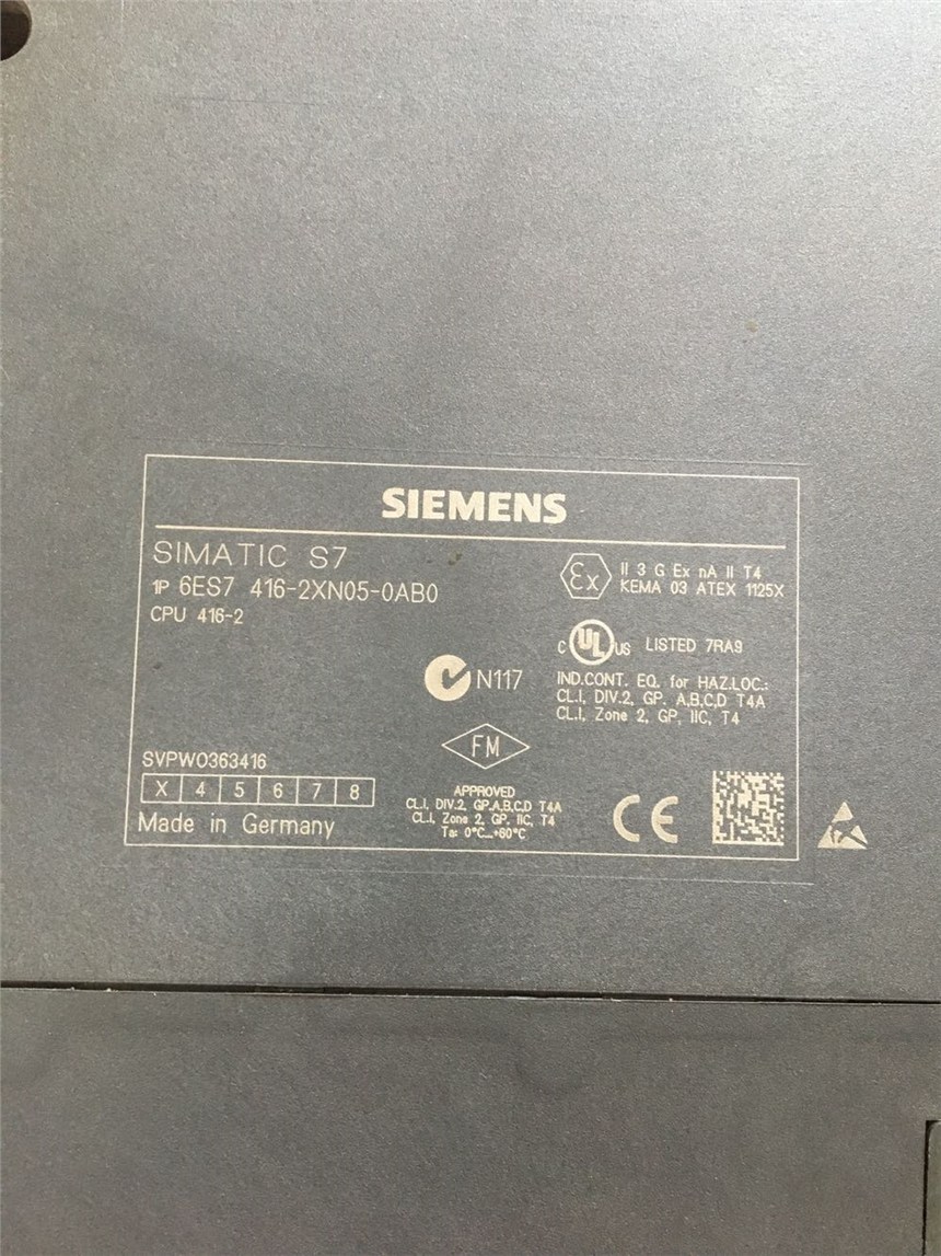 TPLC S7-400 CPU416-2 6ES7416-2XN05-0