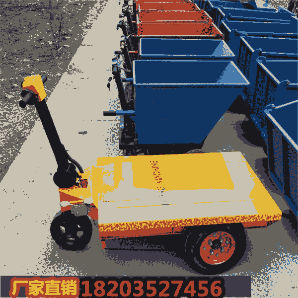 湖北  工地電動手推車灰斗車 翻斗可自卸 河南三門峽