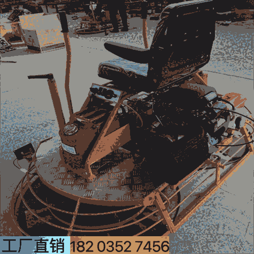 山東萊蕪座駕式汽油抹光機電啟動操作貴陽花溪