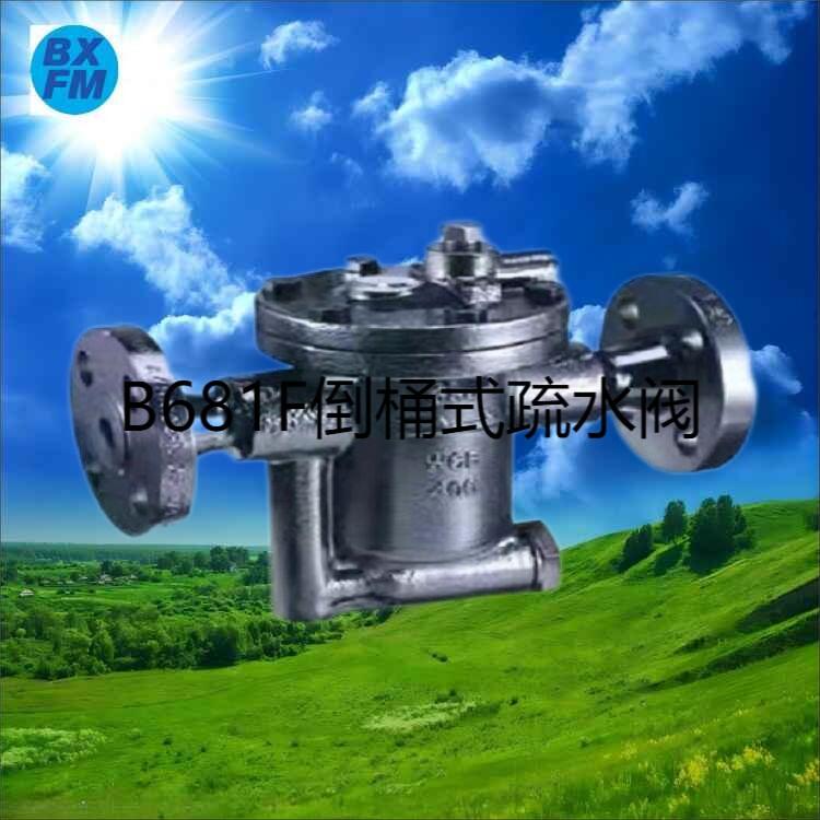 博希閥門(mén)供應(yīng) B681F倒吊桶式蒸汽疏水閥