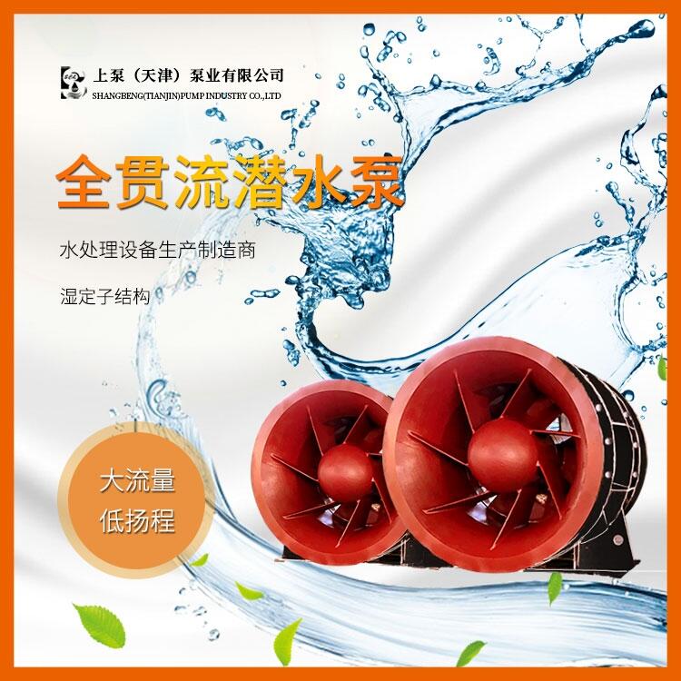 機泵一體QGWZS雙向全貫流泵選型參數(shù)