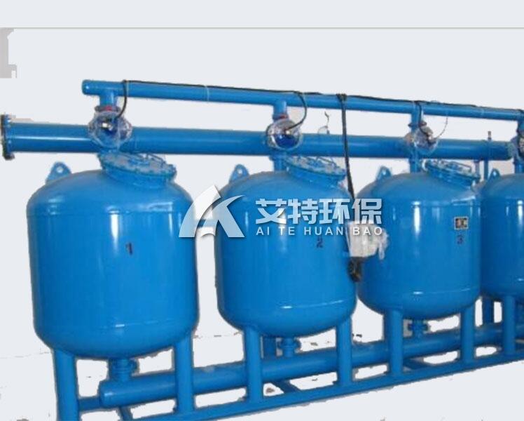 30t淺層砂過濾器與反向濾池對比