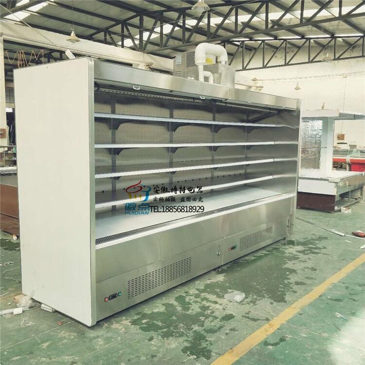 阜陽定做巴奴火鍋點(diǎn)菜噴霧展柜不銹鋼噴霧風(fēng)幕柜自助餐噴霧展示柜