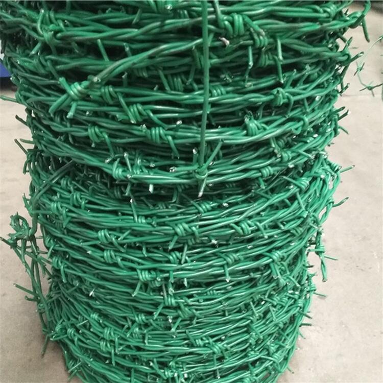 西藏現(xiàn)貨鍍鋅刺繩廠家供應拉薩公路雙股邊境鐵絲昌都圍墻刺線鐵蒺藜