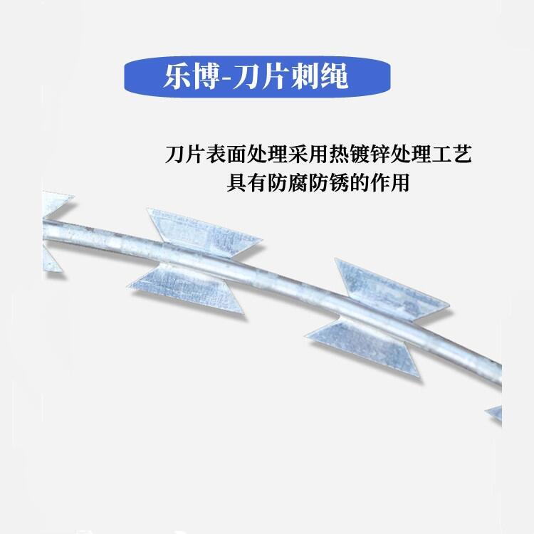 河北刀片刺繩廠家供應(yīng)云南螺旋滾刺網(wǎng)昆明邊境鐵絲網(wǎng)