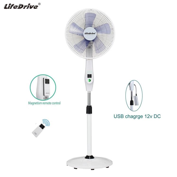 直流無(wú)刷電風(fēng)扇12V DC節(jié)能風(fēng)扇直流變頻省電家用智能遙控落地扇