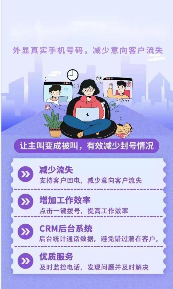 數(shù)企電話外呼系統(tǒng)，crm客戶管理系統(tǒng),外顯手機(jī)號