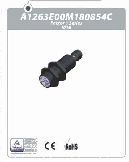 上海祥樹(shù)SENSTRONIC 耐強(qiáng)磁接近開(kāi)關(guān)M18 A1263E00M180854C
