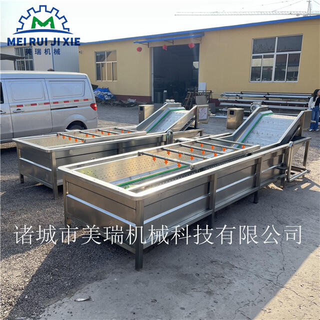 美瑞酸菜加工生產(chǎn)線設(shè)備 預(yù)制菜加工成套機(jī)器 全自動醬腌菜腌制機(jī)