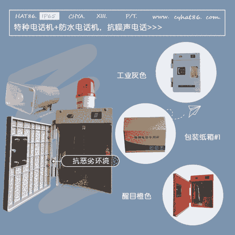 壁掛式電話 緊急情況廣播電話 樂清晨陽特種話機(jī)