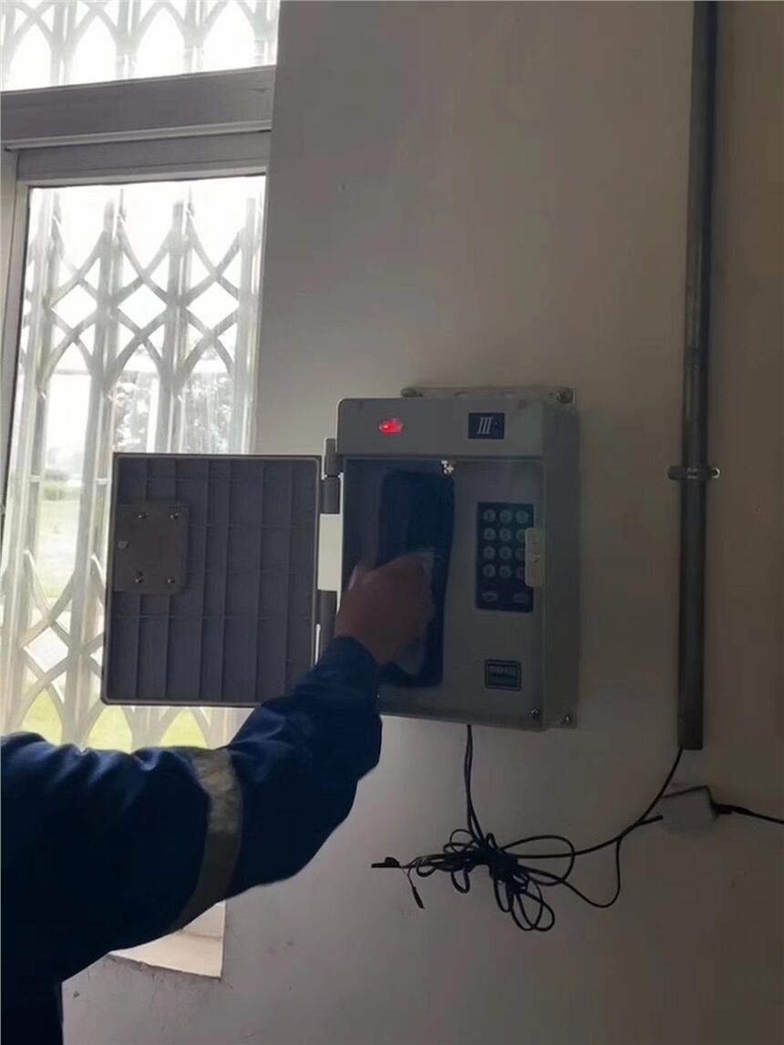 元寶山區(qū)發(fā)電廠壁掛式安裝電話機