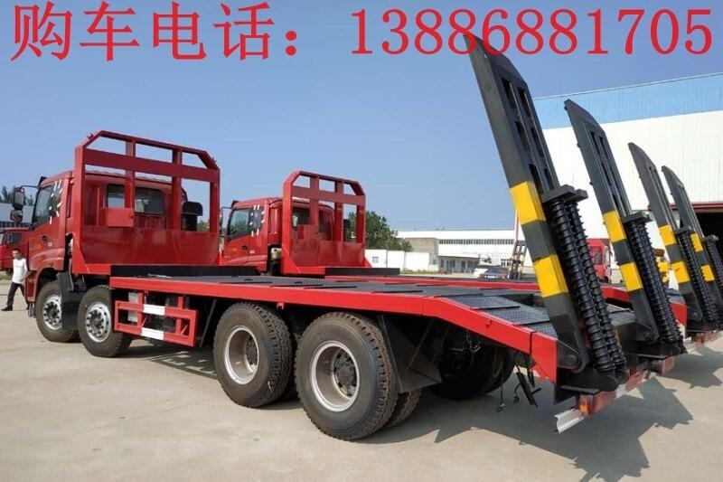 東風(fēng)特商挖機平板拖車多少錢